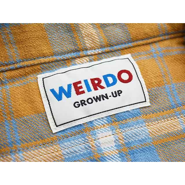 WEIRDO/ウィアード】2024SS「Check Shirts”FUCK U”/ロングスリーブ