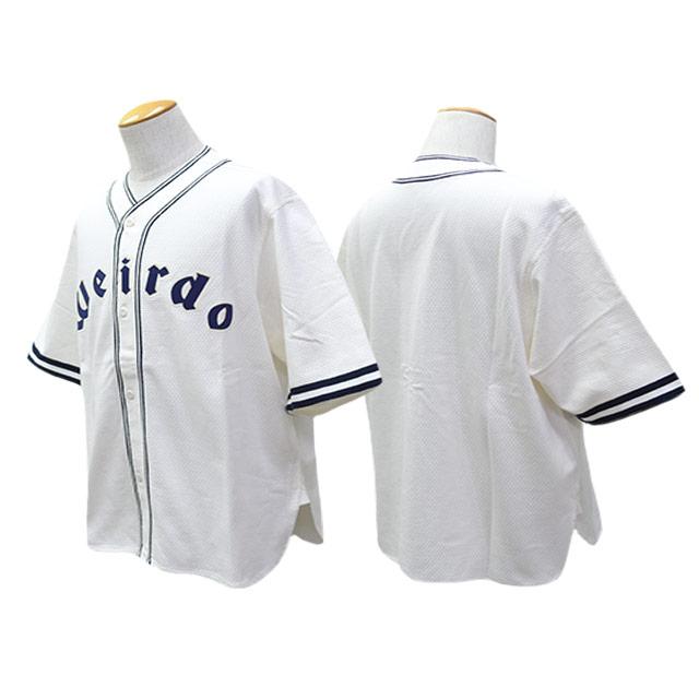 【週末SALE】美品　WEIRDO ウィアード　ベースボールシャツ　Mサイズ WEIRDO(ウィアード) ベースボールシャツ Weirdo S/S BASEBALL