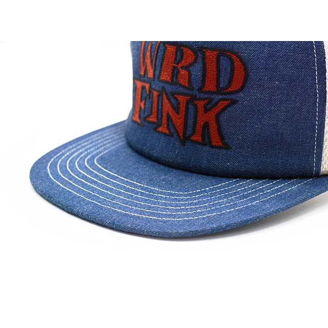 WEIRDO/ウィアード】2025SS「WRD FINK Denim Trucker Cap/WRDフィンク