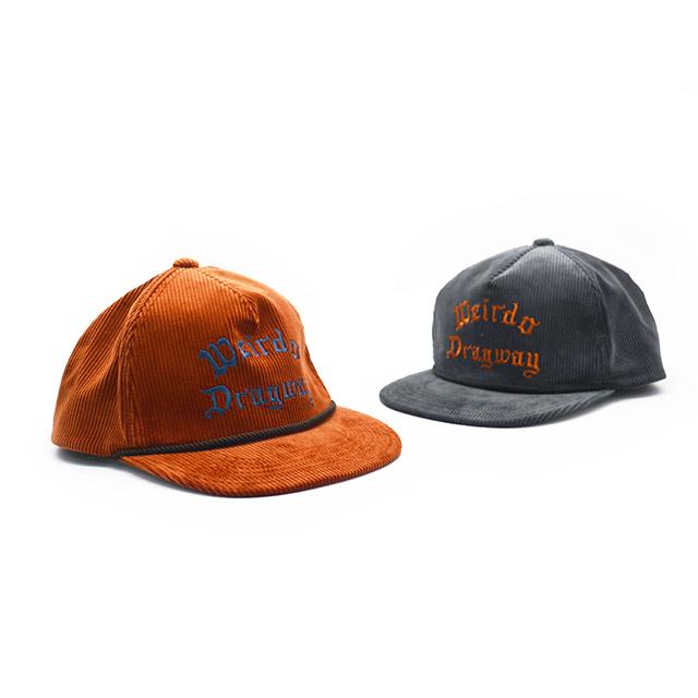WEIRDO ブラック トラッカーキャップ 全2色【WEIRDO/ウィアード】2025AW「DRAGWAY Trucker Cap