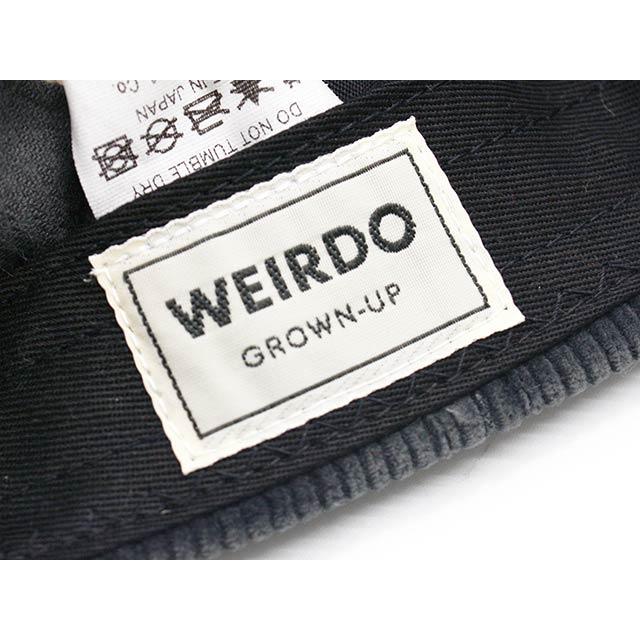 WEIRDO ブラック トラッカーキャップ 全2色【WEIRDO/ウィアード】2025AW「DRAGWAY Trucker Cap
