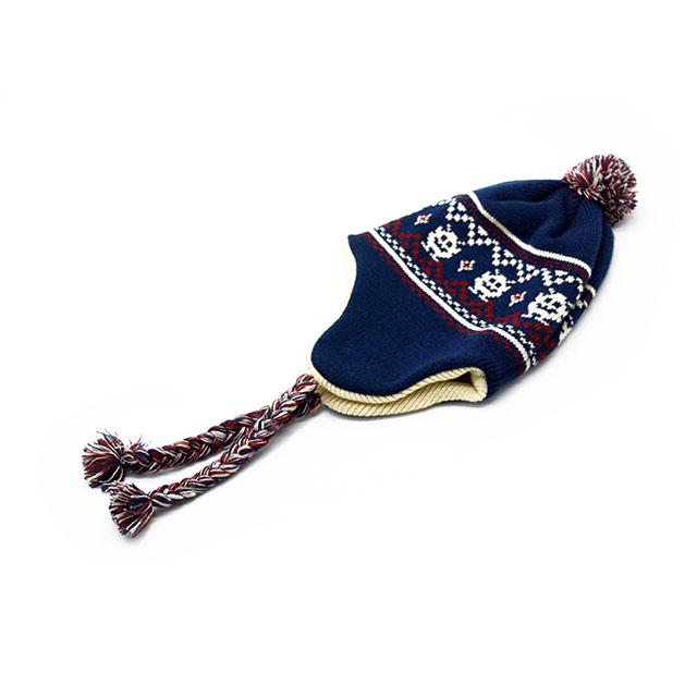 全4色【WEIRDO/ウィアード】2025AW「LOOK INVADING EARMUFFS KNIT CAP