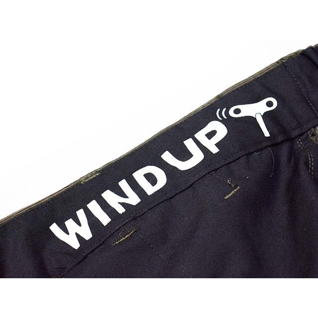 weirdo wind-up pants 34 紺色 WEIRDO（ウィアード） × LIFT UP T/Cツイル ワークパンツ WIND UP