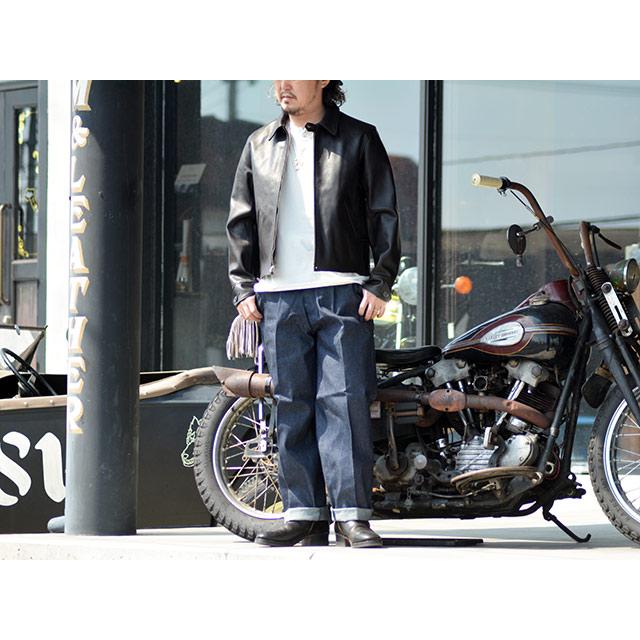 アトラクションズ/デニムトラウザーズ/美品/アメカジ/ロカビリー アトラクションズ/デニムトラウザーズ/美品/アメカジ/ロカビリー