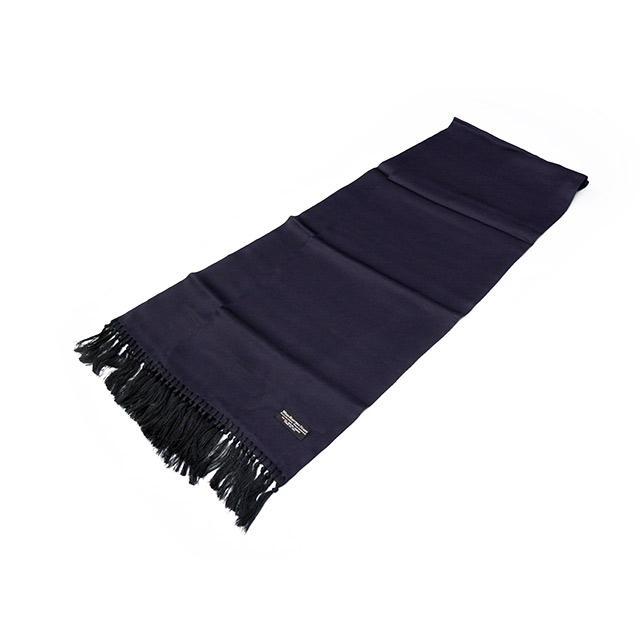 【WEARMASTERS by ATTRACTIONS/ウエアマスターズバイアトラクションズ】2025AW「Black Solid Scarf/ブラックソリッドスカーフ」(WS024)(アメカジ/ビルトバック) |  | 01