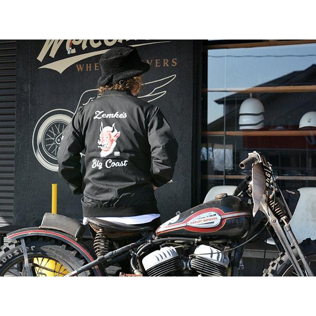 ZEMKE'S WHEELS WEAR/ゼムケズホイールズウエア】「T/C Stadium Jacket