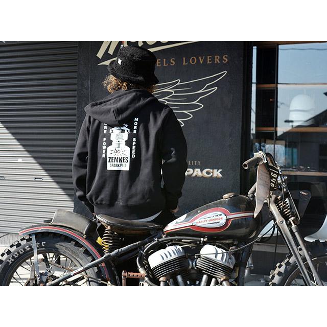 ZEMKE'S WHEELS WEAR/ゼムケズホイールズウエア】「Full Zip Parka
