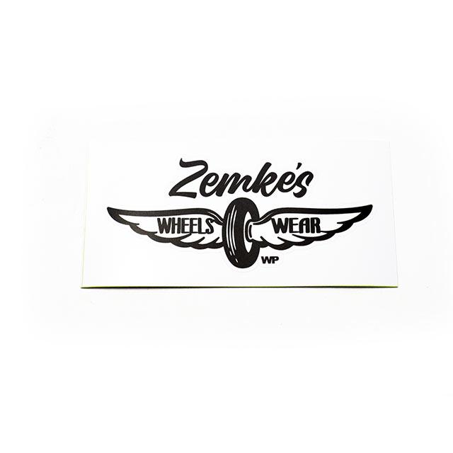ZEMKE'S WHEELS WEAR/ゼムケズホイールズウエア】「Trade Mark Sticker