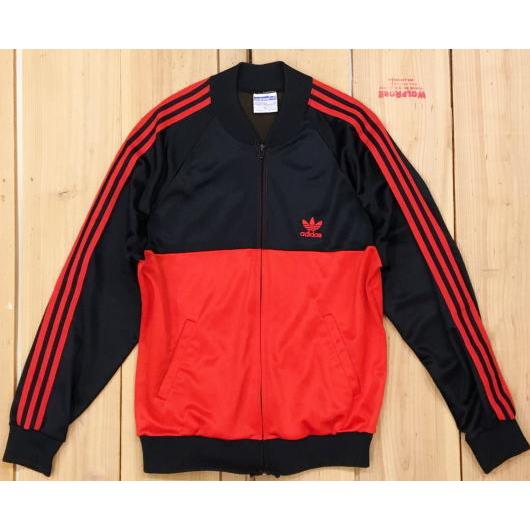 美品 アディダス ジャージ 黒赤 80s 古着 アメリカ製 Adidas Made In Usa トラックジャケット L J L2300r Wolfrobe ヤフーショップ 通販 Yahoo ショッピング