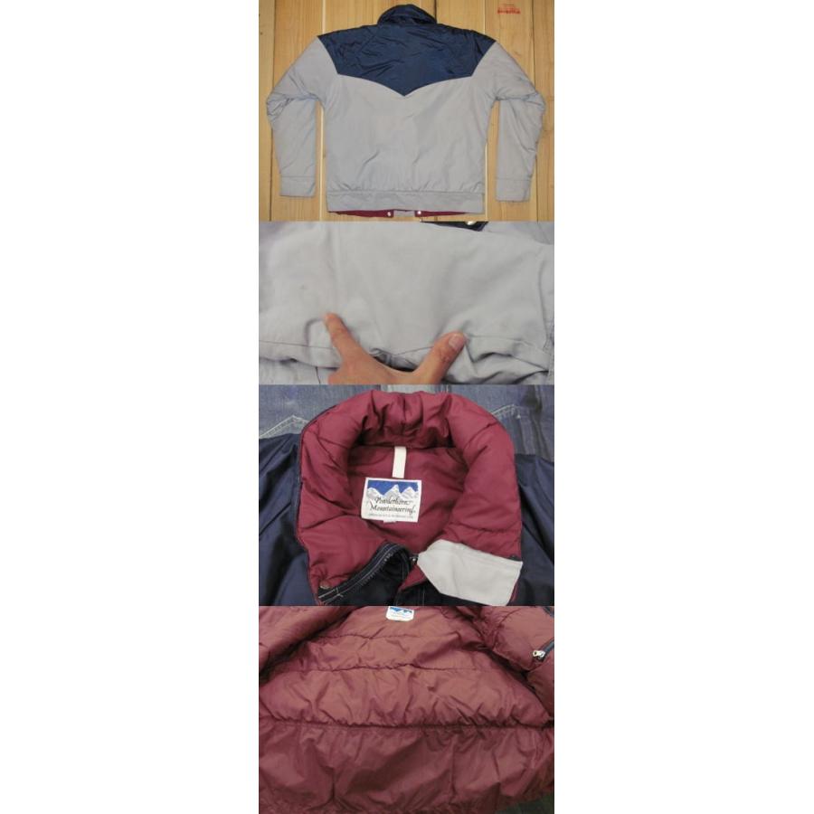 大きいサイズ 古着 80S POWDER HORN パウダーホーン ウエスタンスタイル ダウンジャケット MADE IN USA J