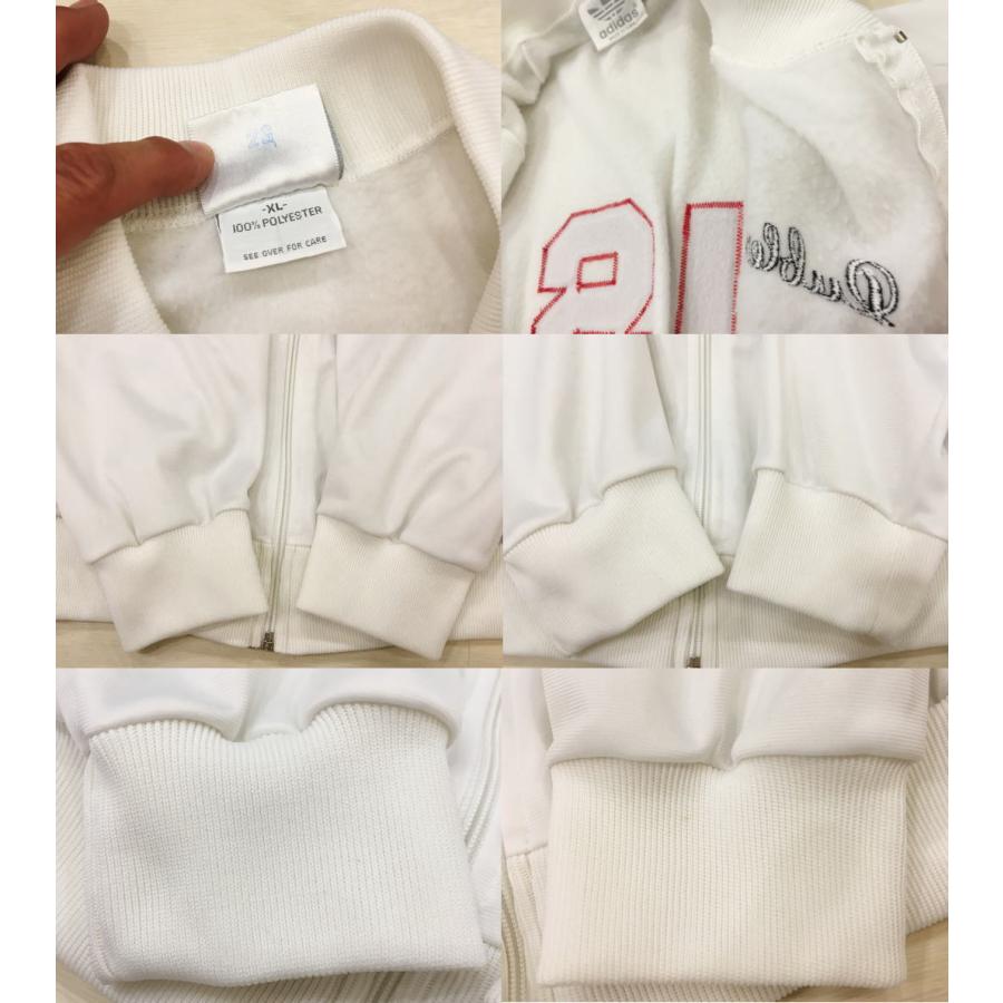 〜90s adidas ジップジャケット デザインジャケット アディダス 古着 90'S ADIDAS HALF ZIP TRACK JACKET/L | FERANTRACING/VINTAGE