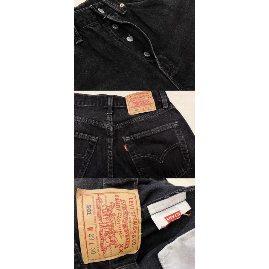 Levi's（リーバイス） 美品 リーバイス501 古着 90s 黒 LEVIS501