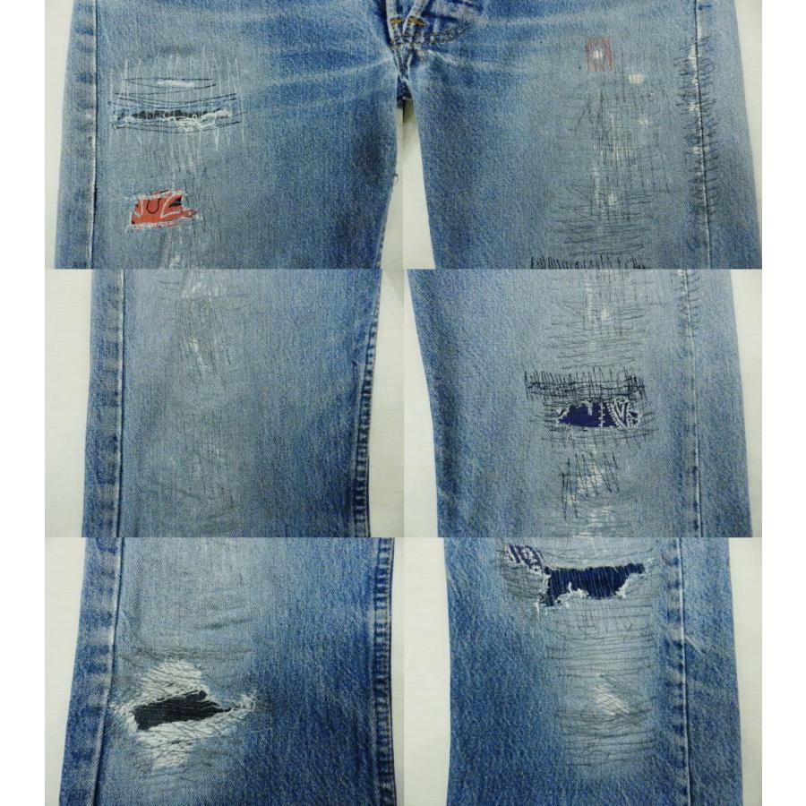 Levi's リーバイス501 古着 LEVIS501 80S ハチマル ダメージカスタム