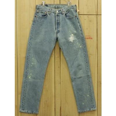 Levi's 501 90s USA製 ペイント ダメージ W31 Levi's（リーバイス） リーバイス501 古着 90S LEVIS501 ジーンズ