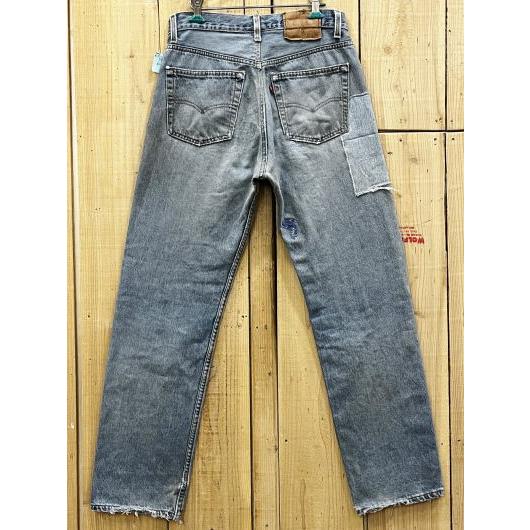 Levi's（リーバイス） 刺し子 リペアカスタム リーバイス501 古着
