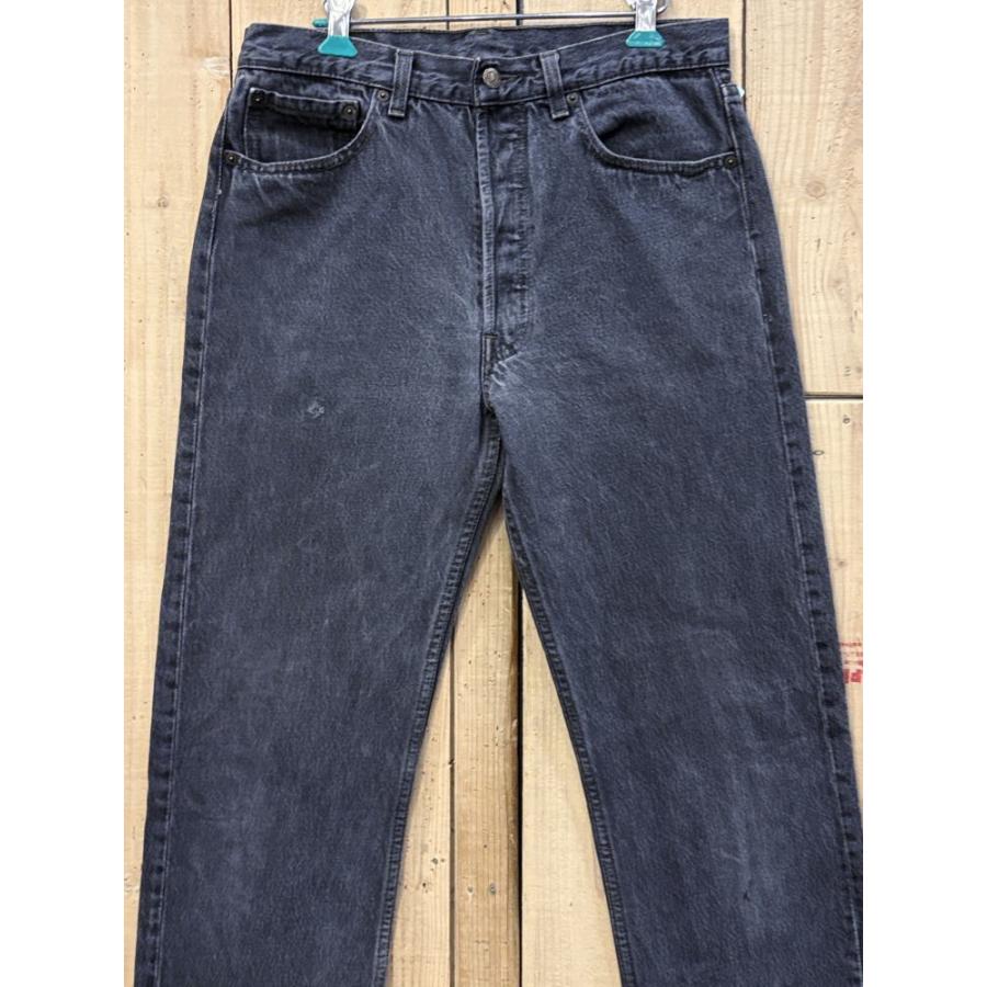 メンズ リーバイス 501 古着 W34 L33 USA エルパソ 90s 黒文字