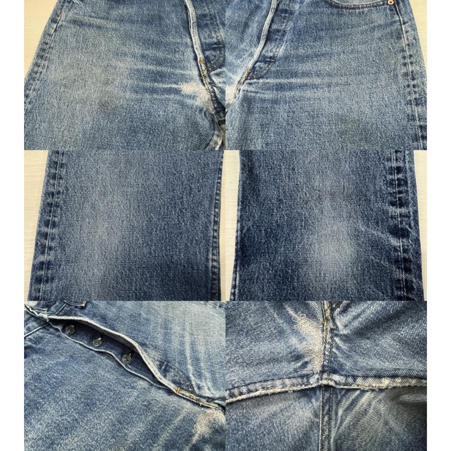希少】80s Levi's 501-0000 USA ハチマルダメージ W33
