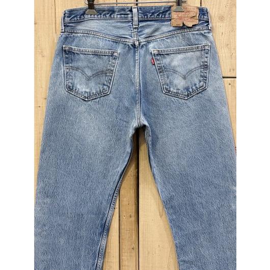 Levi's（リーバイス） 激ヒゲ リーバイス501 古着 リペアカスタム 90S