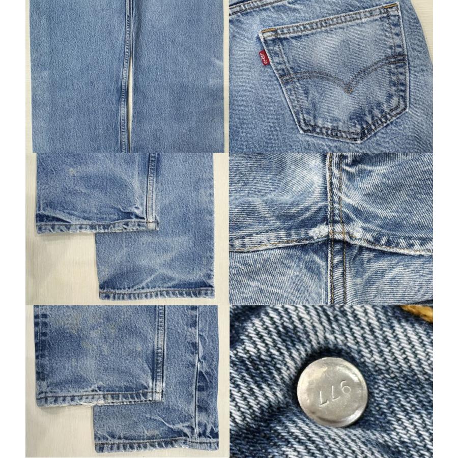 た*ー様 1990's USA製 リーバイス Levi's 501 美ヒゲ ヴィ Levi's（リーバイス） 激ヒゲ リーバイス501 古着 リペアカスタム 90S