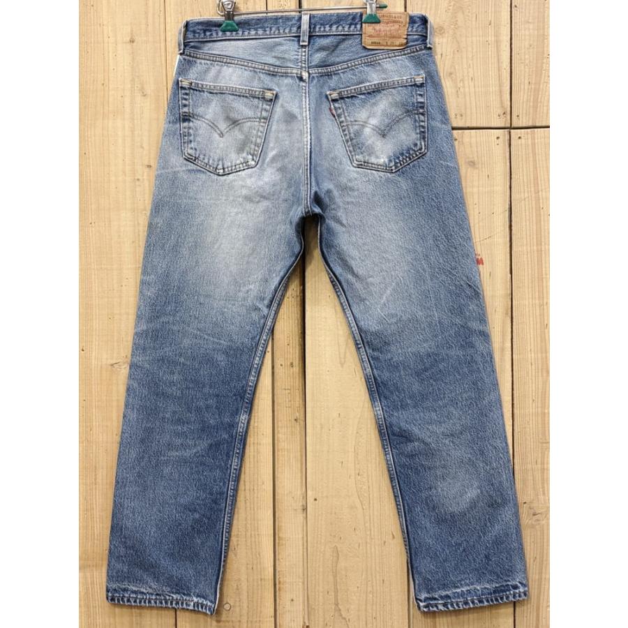 リーバイス501 Levis W38 青 古着 90s USA ヒゲ 21241