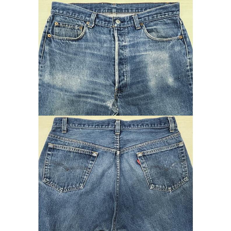 Levi's（リーバイス） 超激ヒゲ リーバイス501 古着 LEVIS501 ハチマル