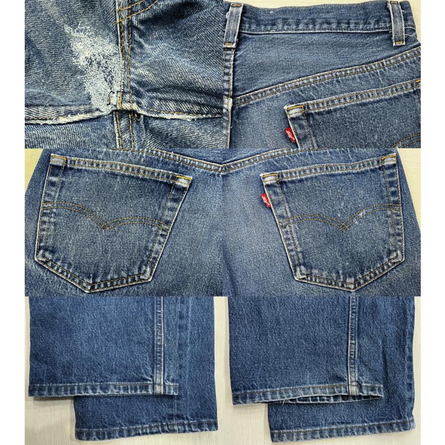 Levi's（リーバイス） 超激ヒゲ リーバイス501 古着 LEVIS501 ハチマル