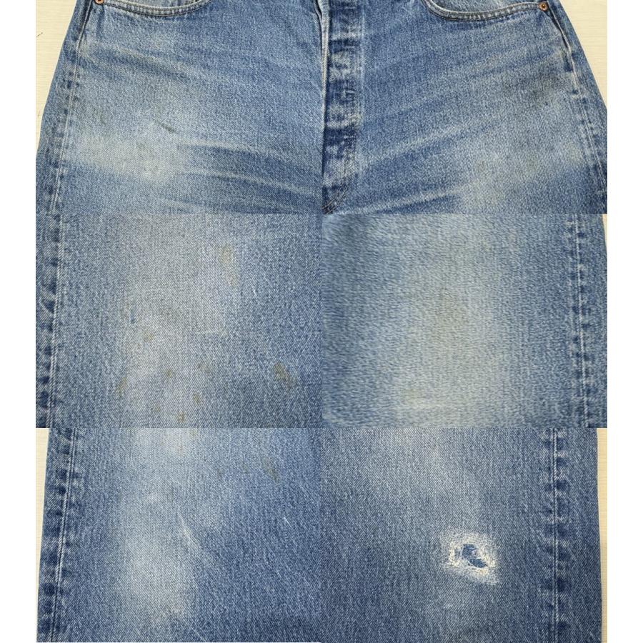 ヒゲ リーバイス501 古着 LEVIS501 ハチマル 80S CAREスタンプパッチ MADE IN USA W36×L29 米国製 | Levi's | 06