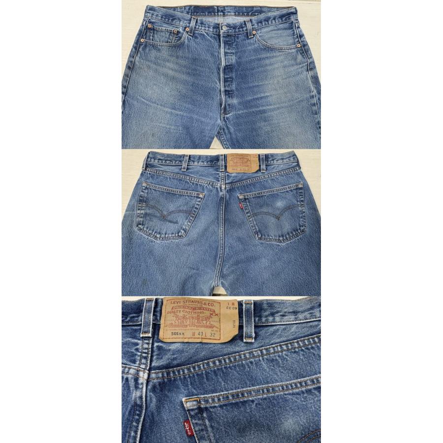 激ヒゲ リーバイス501 古着 LEVIS501 00S MADE IN MEXICO W38×L29 メキシコ製 | Levi's | 04