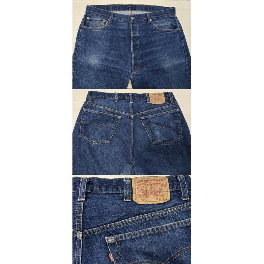 Levi's（リーバイス） 激ヒゲ 酸化デニム リーバイス501 古着 LEVIS501