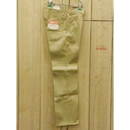 USA製　デッドストック　リーバイス517　スタプレ　ピケ　ブーツカット　パンツ Made in USA 80s vintage levis 517 bootscut denim pant USA製