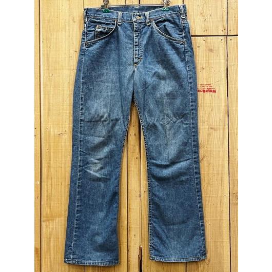 Lee 美品 LEE200 古着 70S ブーツカット リー200 ビンテージ 脇割り 