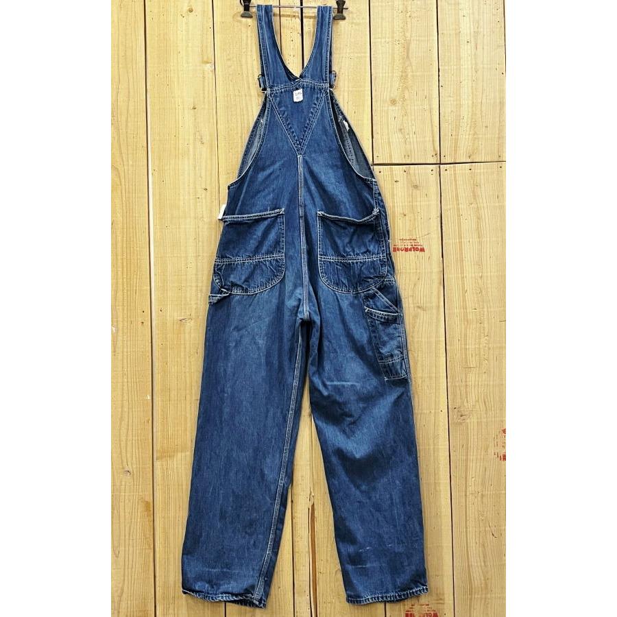 LEE JELT DENIM リーオーバーオール 古着 W35×L30 ビンテージ 70S MADE IN USA｜wolfrobe｜02