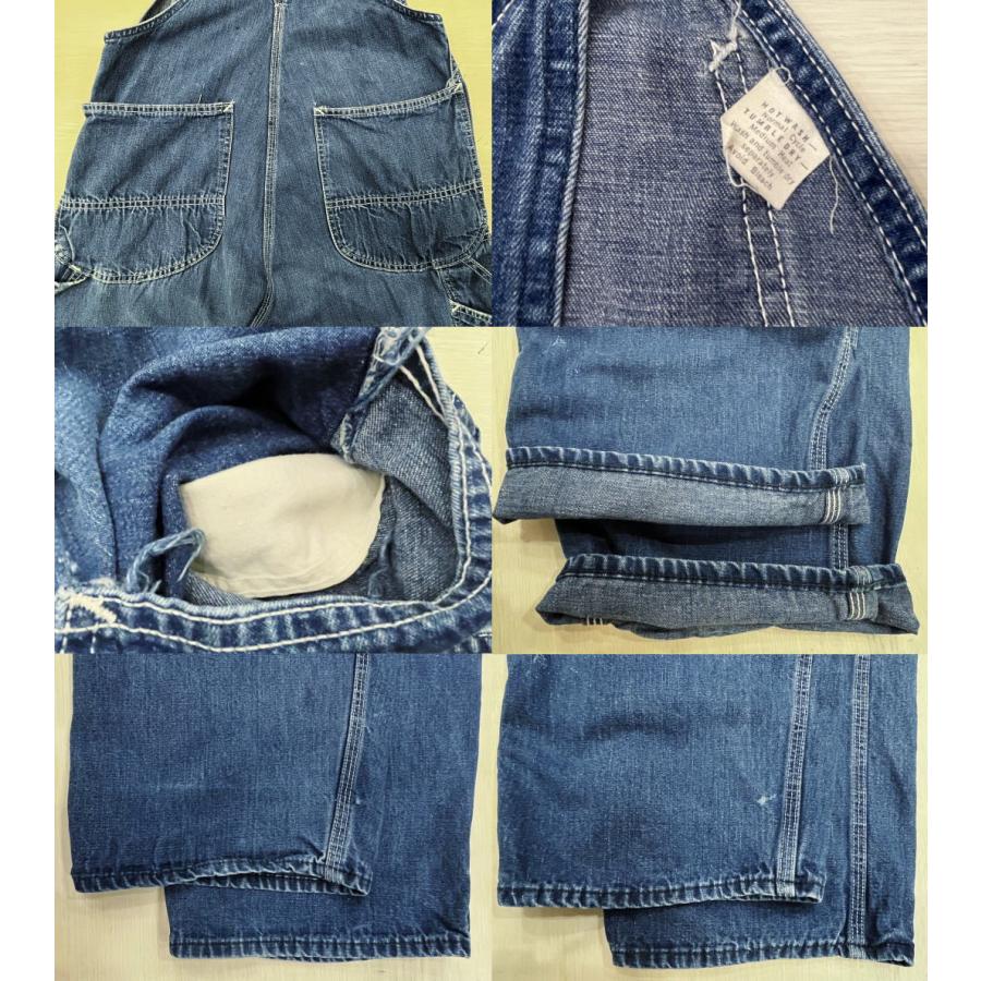 LEE JELT DENIM リーオーバーオール 古着 W35×L30 ビンテージ 70S MADE IN USA｜wolfrobe｜07