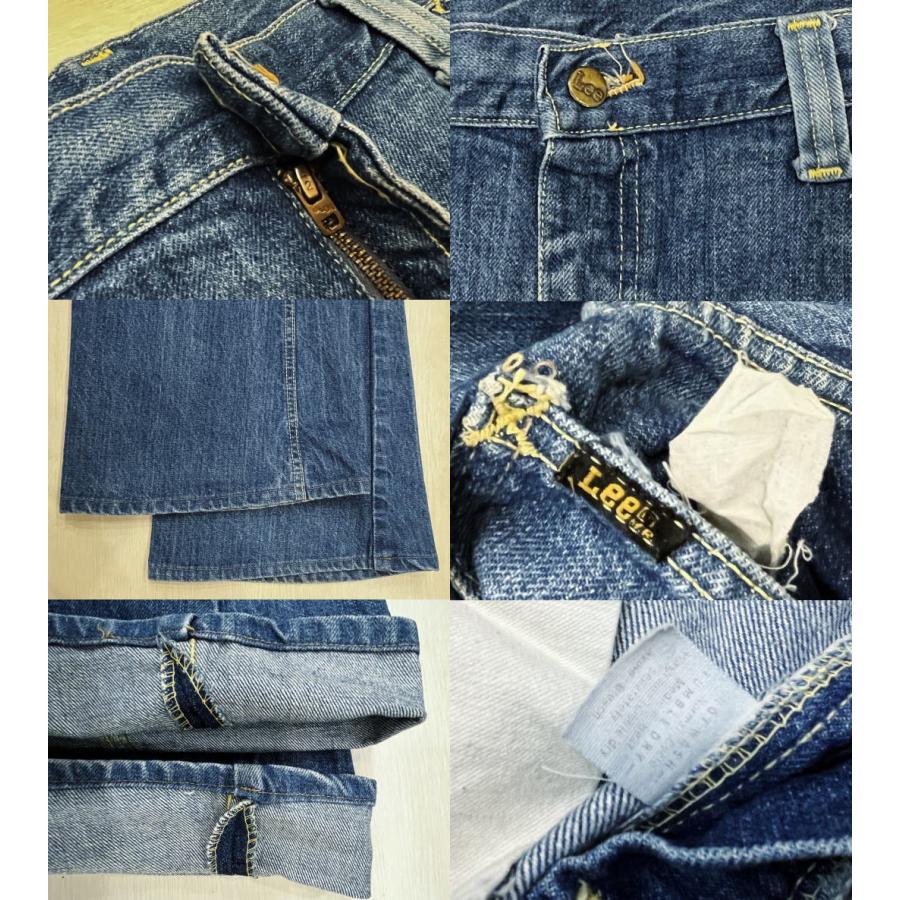 Lee（リー） ベルボトム バギーパンツ 脇割 古着 ビンテージジーンズ