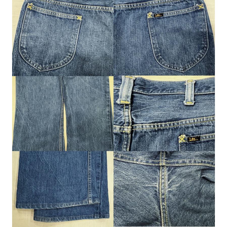 Lee（リー） ベルボトム バギーパンツ 脇割 古着 ビンテージジーンズ