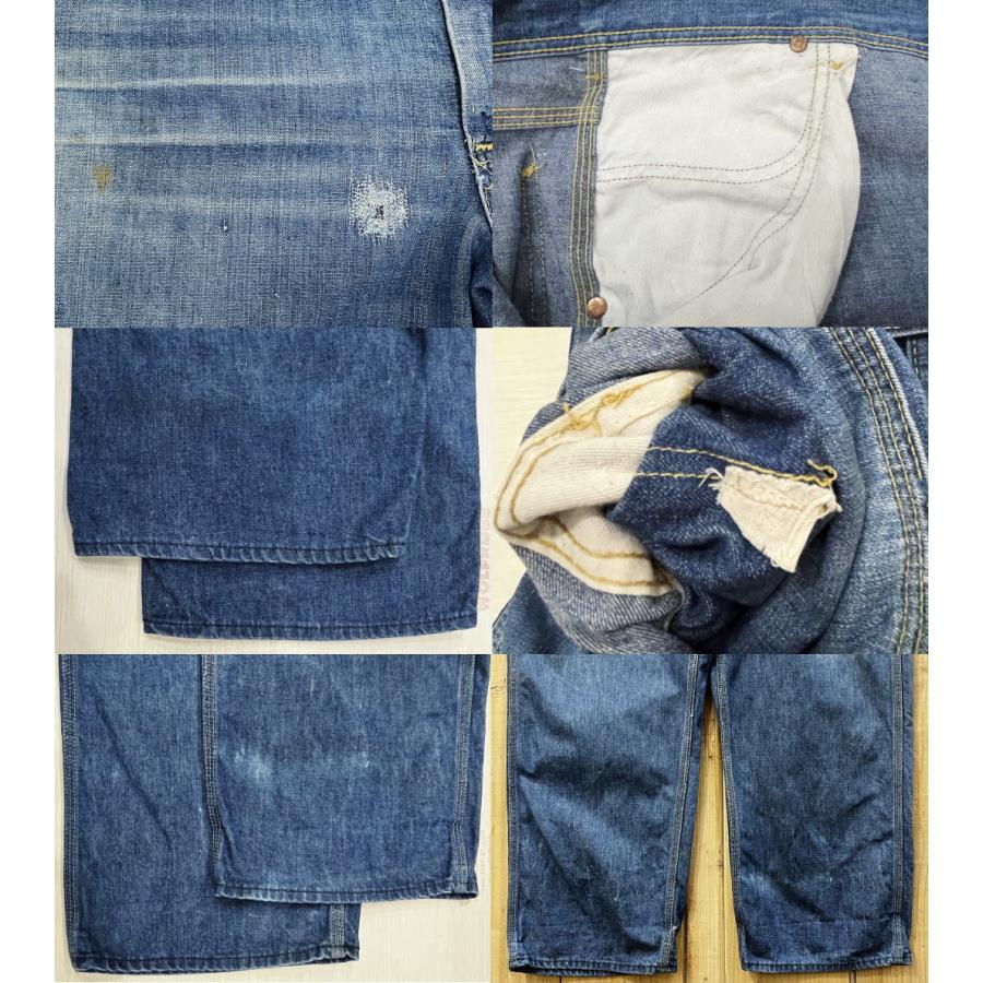 Lee（リー） 美品 激レア LEEペインターパンツ 古着 イエローステッチ