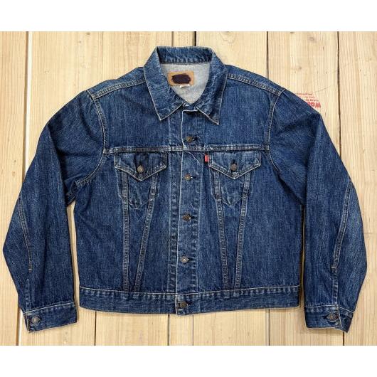 Levi's（リーバイス） 酸化デニム リーバイス70505 古着 Gジャン LEVIS