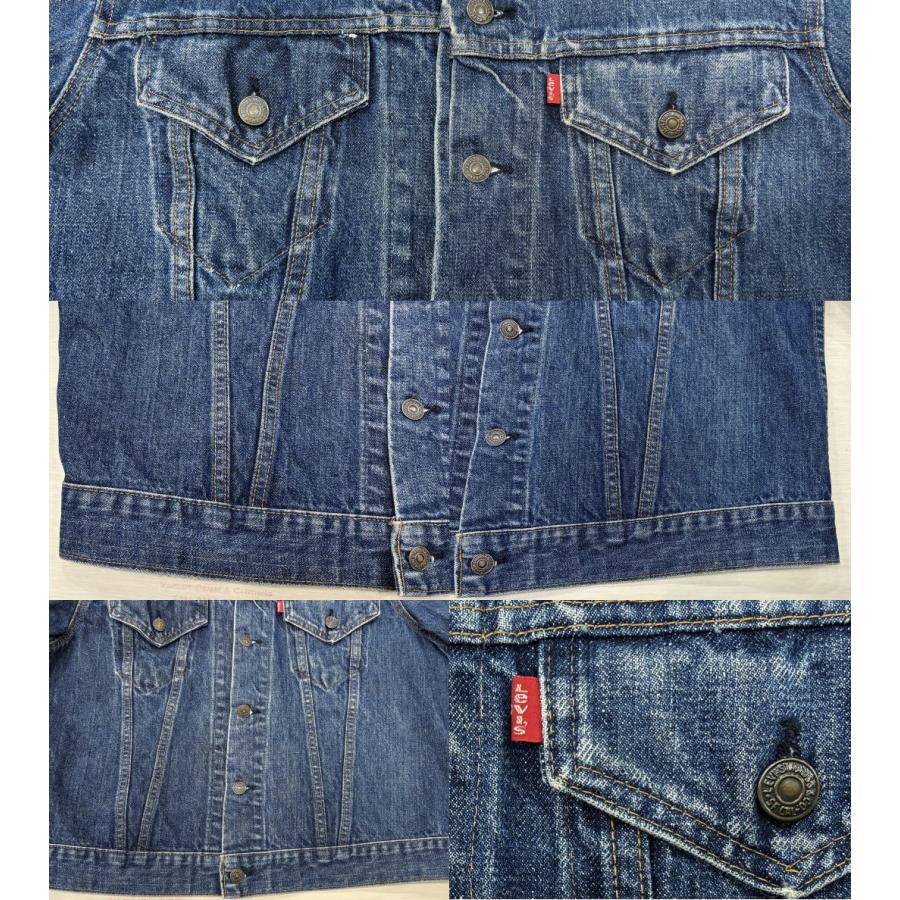 Levi's（リーバイス） 酸化デニム リーバイス70505 古着 Gジャン LEVIS