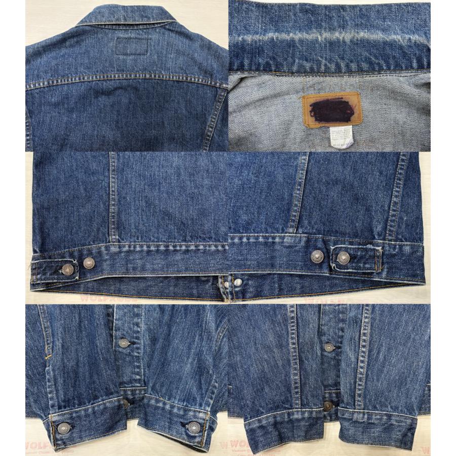 Levi's（リーバイス） 酸化デニム リーバイス70505 古着 Gジャン LEVIS