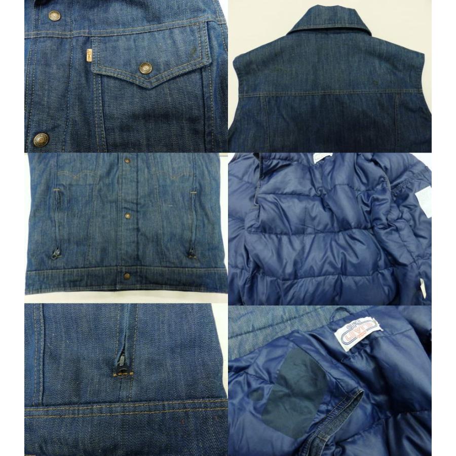 70s リーバイス ダウンベスト サイズL Levi's 古着 リーバイス SKI LEVIS ダウンベスト L 70S