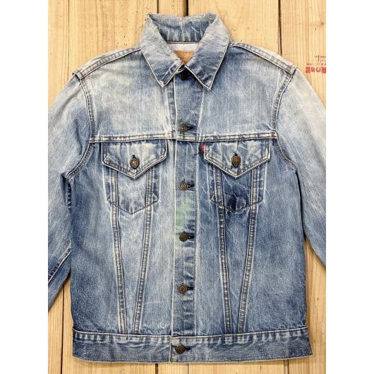 BIG E 60s 70505 USA製 40サイズ リーバイスデニムジャケット 60s USA製 LEVI'Sリーバイス 70505 BIGE デニムジャケット 34