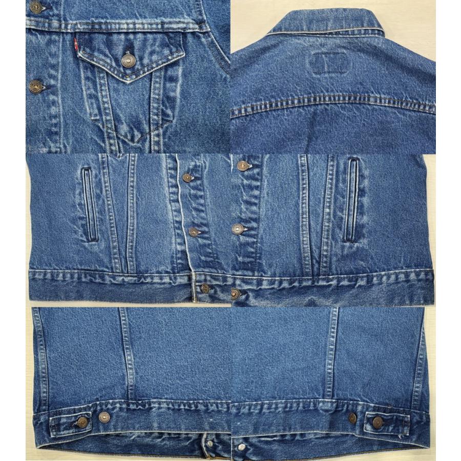 80's LEVI'S 70706-0216 Denim Trucker Jacket SIZE/16 Made in