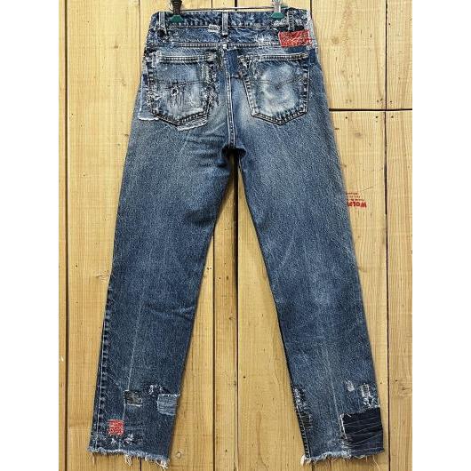 Levi's リーバイス505 古着 LEVIS505 80S ハチマル リペア