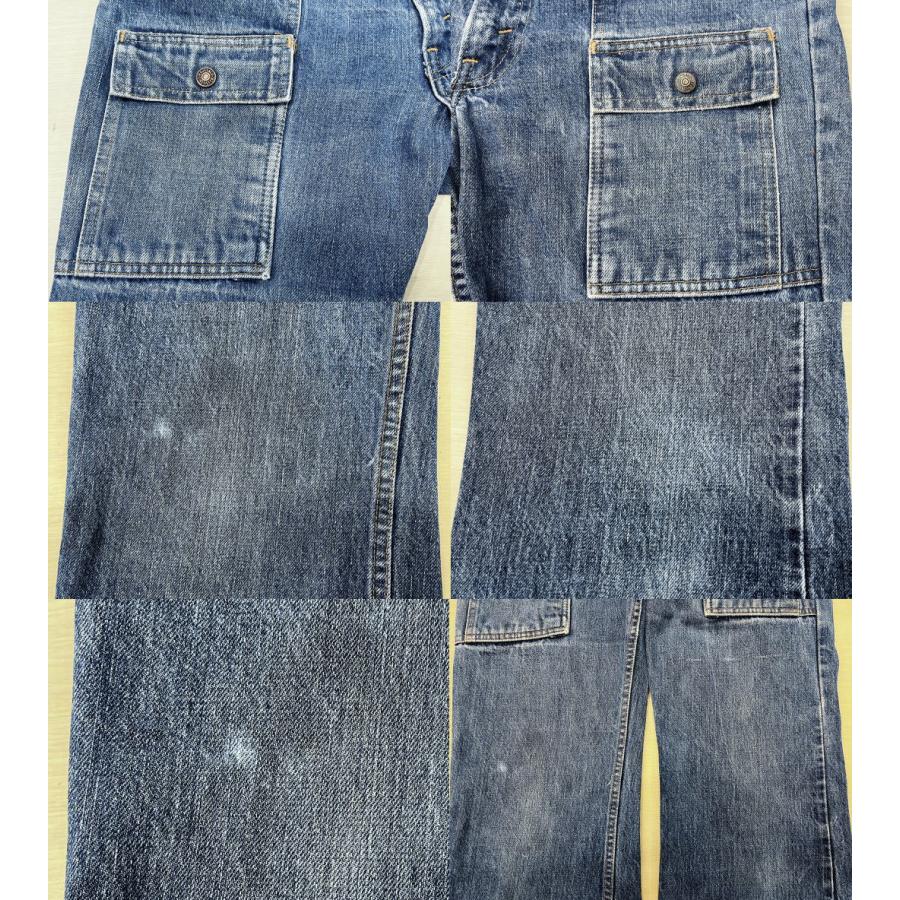 激レア リーバイス ブッシュパンツ ベルボトム 70S 古着 初期型 LEVIS BUSH PANTS W34×L32 ビンテージ ブーツカット｜wolfrobe｜04