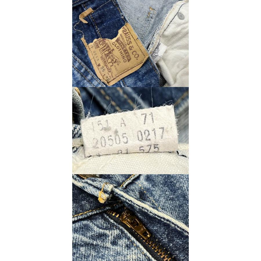 極美品/80s/W35 リーバイス 505 USA製 ハチマル オレンジタブ 極美品/80s/W35 リーバイス 505 USA製 ハチマル オレンジタブ