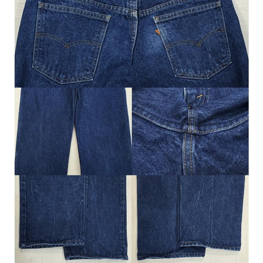 極美品/80s/W35 リーバイス 505 USA製 ハチマル オレンジタブ Levi's（リーバイス） 美品 リーバイス505 ハチマル 80S 古着 オレンジ