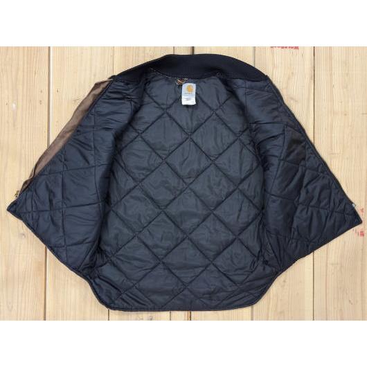 Carhartt（カーハート） 美品 ダック ワークベスト 古着 L ブラウン