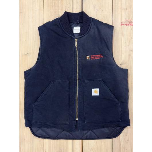 Carhartt 美品 大きいサイズ カーハート ダック ワークベスト 古着 XL  