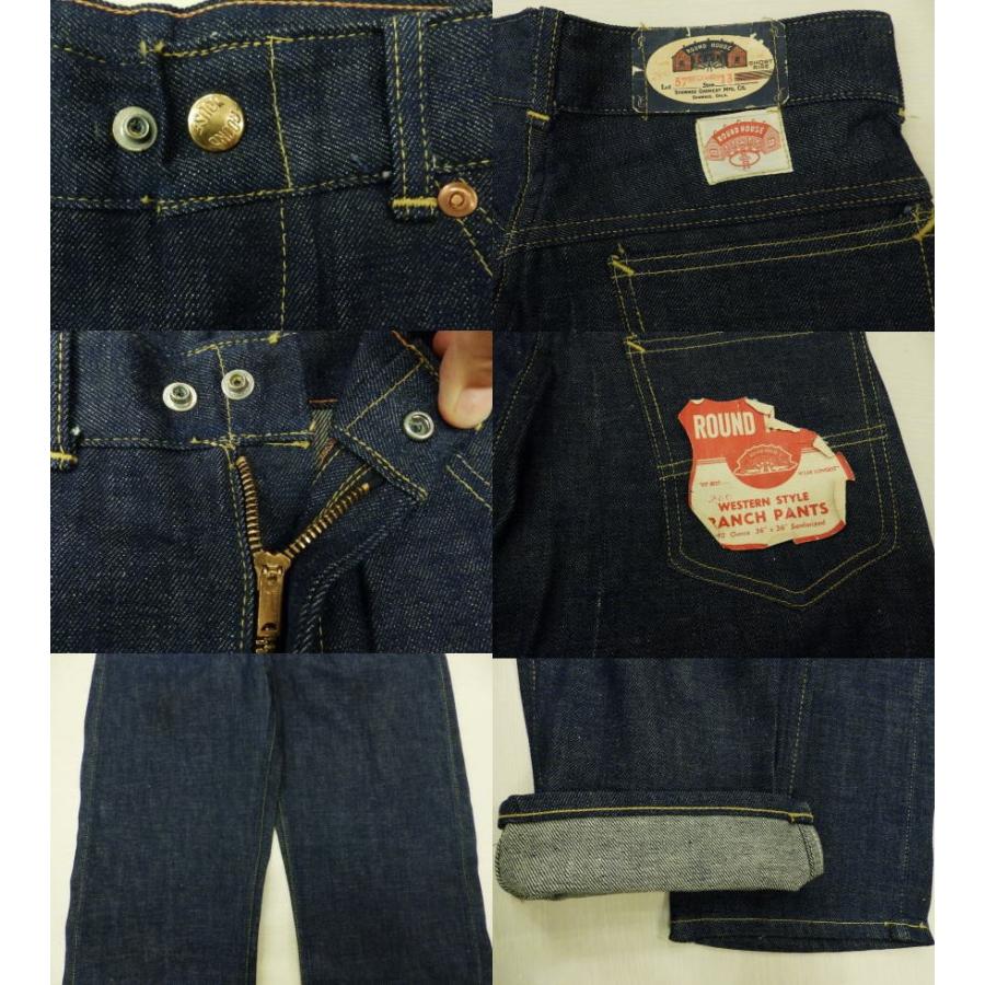 ROUND HOUSE 50sヴィンテージ デニム デッドストック