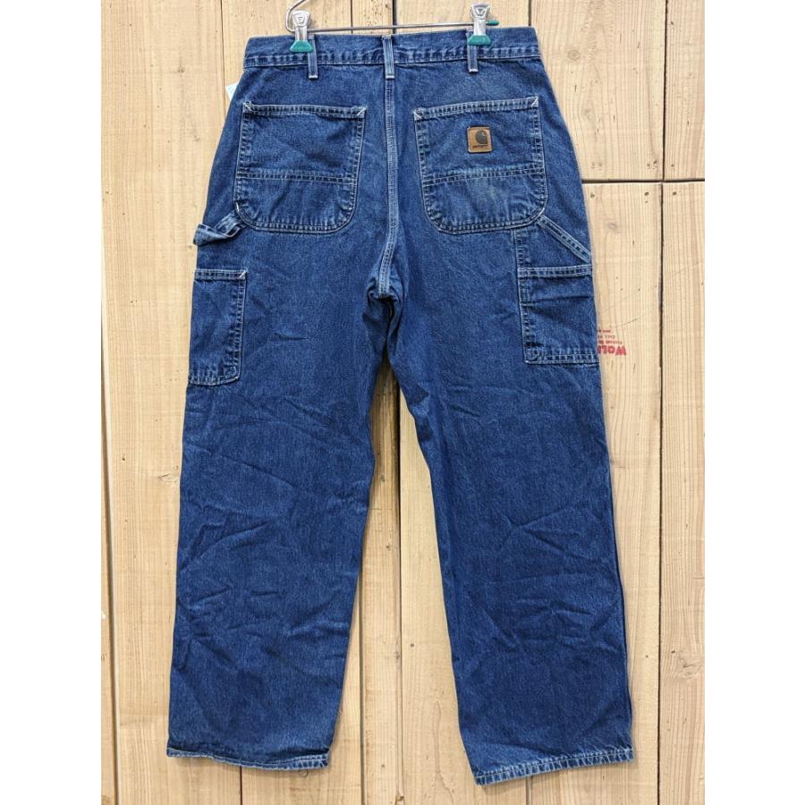 k*6様 極上縦落ちCarhart ダブルニー デニム　w32 l30 メンズ 極上縦落ちCarhart ダブルニー デニム w32 l30